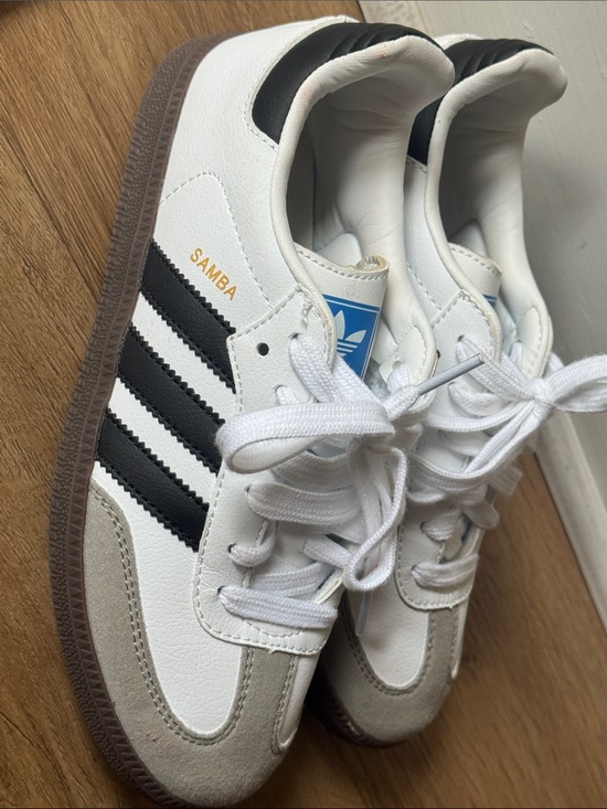 adidas Other - Men’s adidas Samba Leather Sneaker - White/Black/Gum
